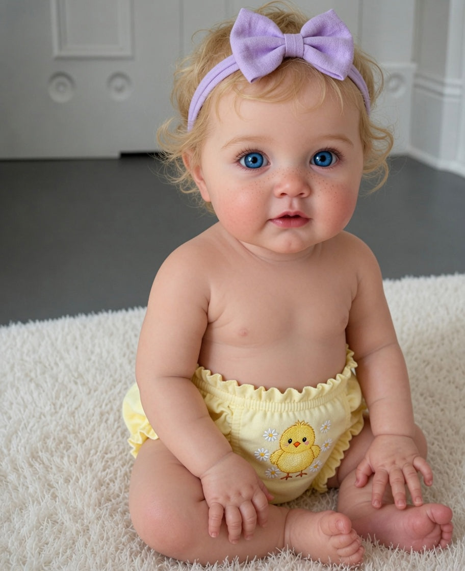 Muñeca Reborn Realista Emilía niña 49cm y 1.700kg + Pack Premium
